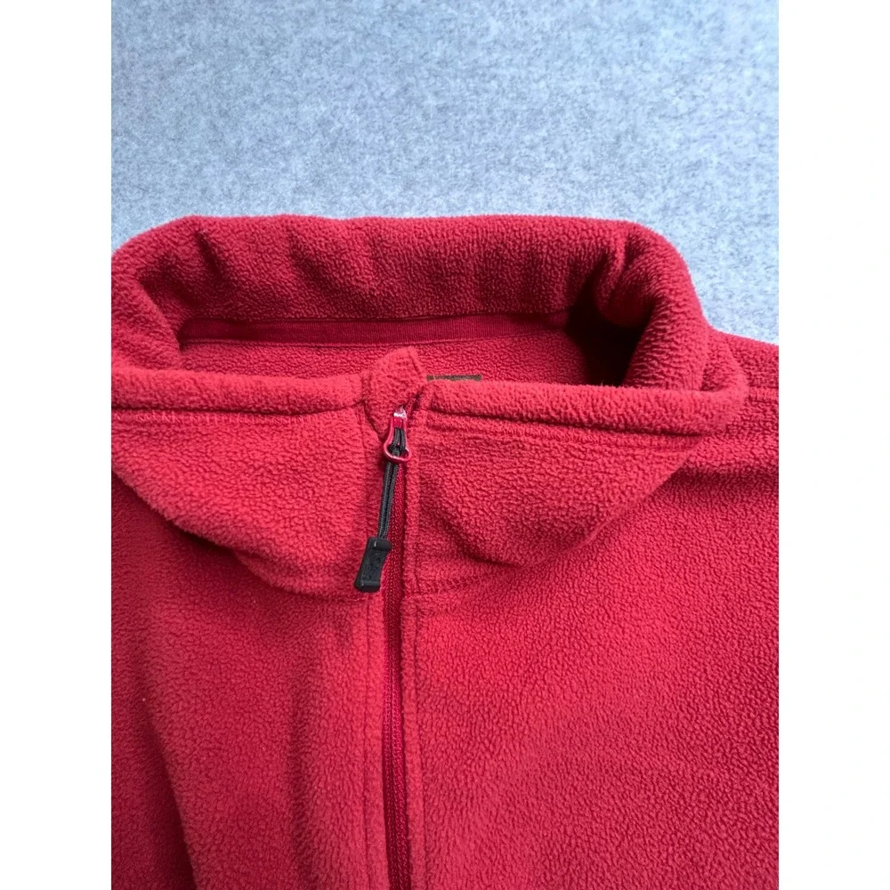 Drake Waterfowl Arkansas Razorbacks Fleece Quarter Zip Pullover Red Mens XL